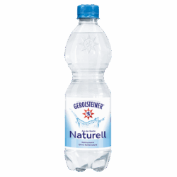 Flasche Gerolsteiner Naturell 0,5 DPG
