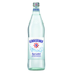 Flasche Gerolsteiner Sprudel Individual 0,75