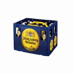 Kasten König Ludwig Weissbier naturtrüb 20/0,5
